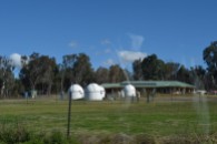 In Coonabarabran. Property with several observatories